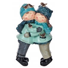 Χριστουγεννιάτικο Διακοσμητικό με Φιγούρες (15.5cm)